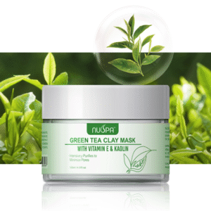 Green Tea Clay Mask with Vitamin E & Kaolin